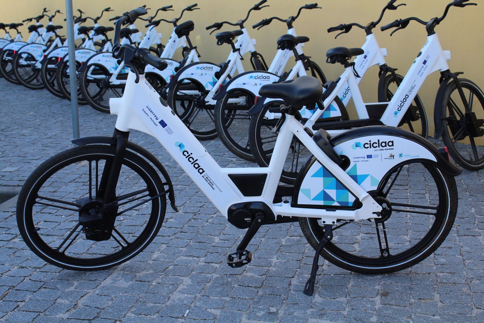Piloto 9 · CICLAA, bicicletas compartidas (CIMAA) Bicicletas eléctricas compartidas del sistema CICLAA en el Alto Alentejo